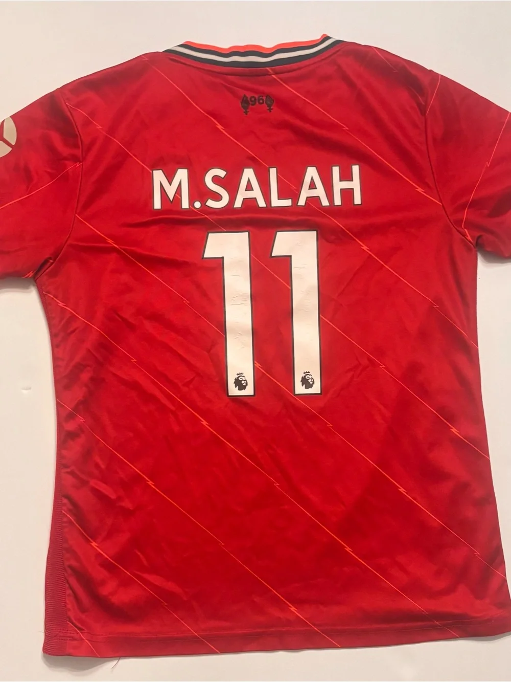 American Eagle Outfitters Kids Red Soccer Jersey with White Logo